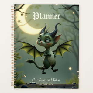 Where moonbeams dance, little mischief awakens.  planner
