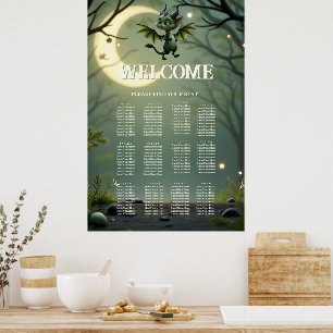 Where moonbeams dance, little mischief awakens.  poster