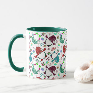 Where My Gnomies At? Christmas Holiday on White Mug