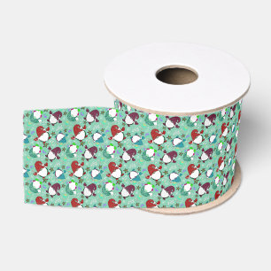 Where My Gnomies At?Holiday Gnome-Sea Foam Green Grosgrain Ribbon