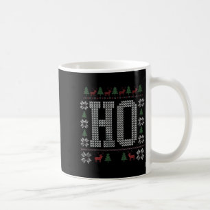 Where My Ho's At Ho Matching Couple Christmas Ugly Coffee Mug