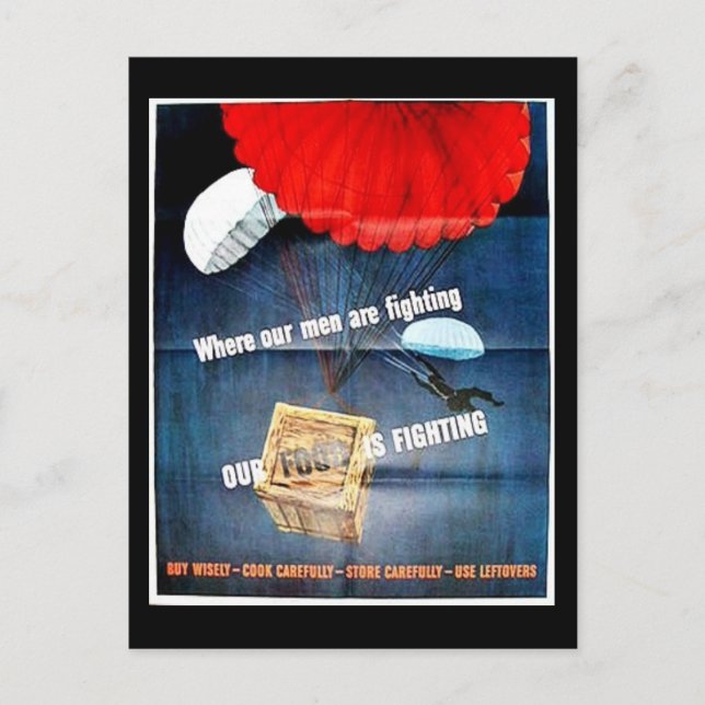 Where Our Men Postcard (Front)