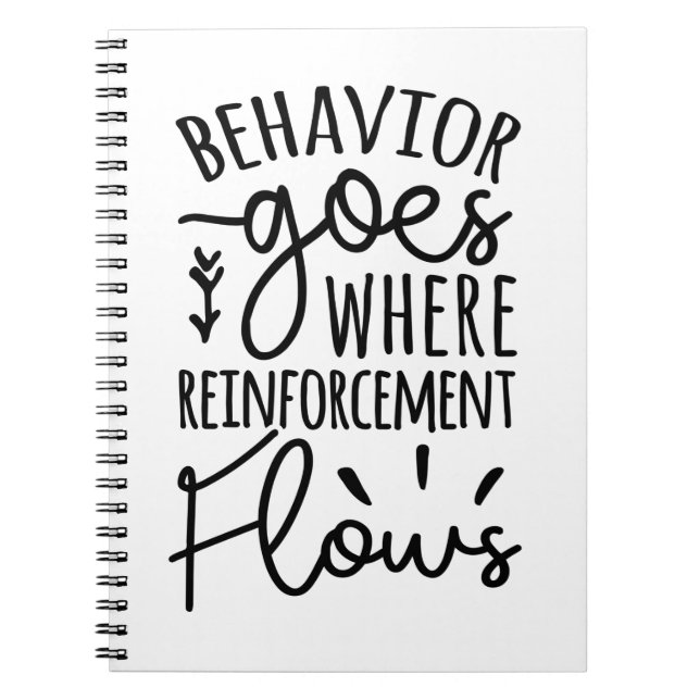 Where Reinforcement Flows Notebook (Front)