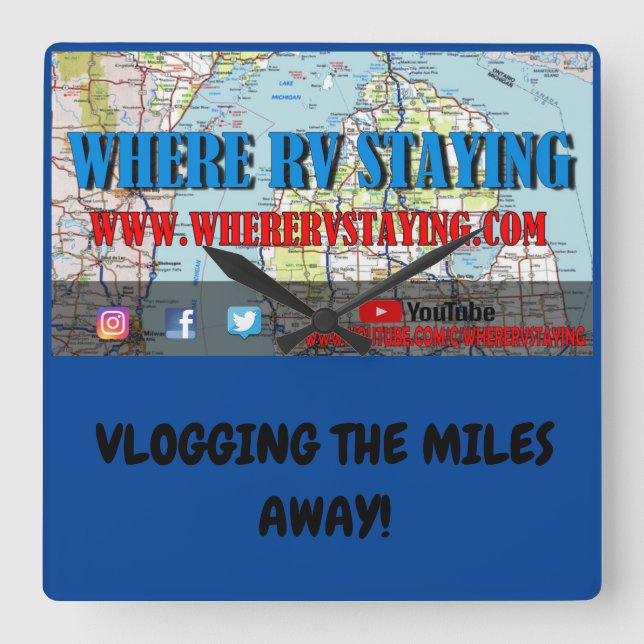 Where RV Staying Clock (Front)
