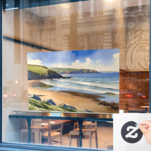 “Where Sky Meets Quiet Sand” – Devon Seascape