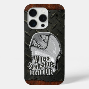 Where Slapshots Go To Die (Hockey) iPhone 15 Pro Case