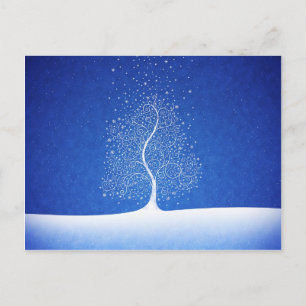 Where Snowflakes Are Born Postcard