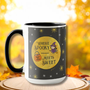 Where Spooky Meets Sweet Halloween Mug