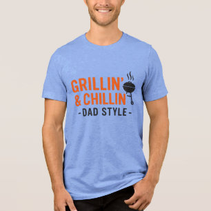 Where the grill’s hot and the vibes are hotter Tri-Blend shirt