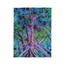 Where the Hala Grows, fleece blanket 