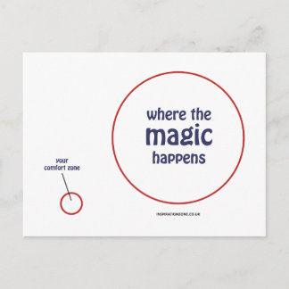 'Where The Magic Happens' Postcard
