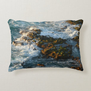 Where the Ocean Meets the Rocks Decorative Cushion