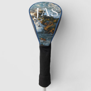 Where the Ocean Meets the Rocks Golf Head Cover