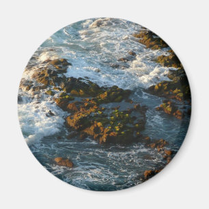 Where the Ocean Meets the Rocks Magnet
