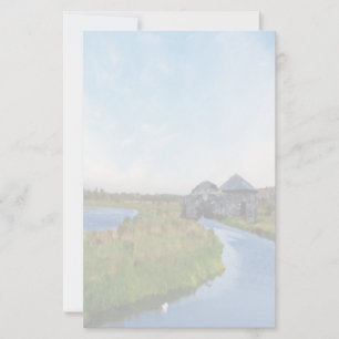 Where the River Ends Stationery Paper