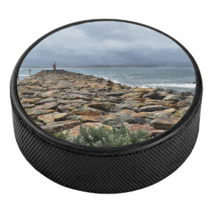 Where the Rocks Meet the Sea - Bastion Point Hockey Puck