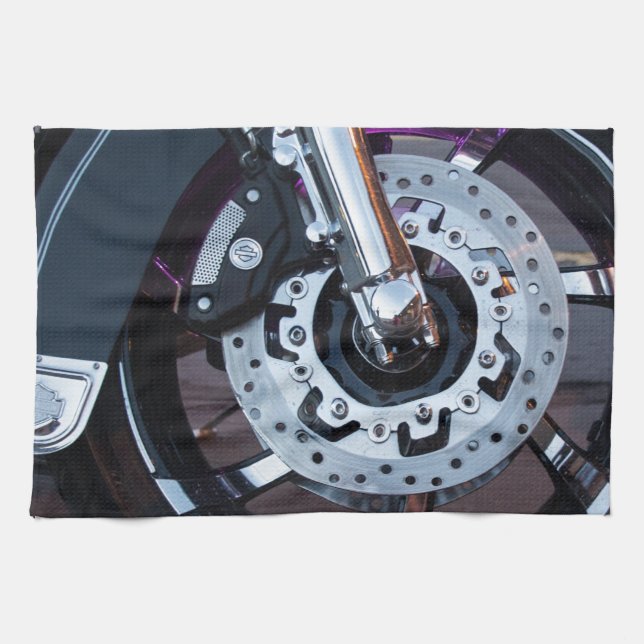 Where the Rubber Meets the Road Tea Towel (Horizontal)