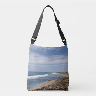 Where The Salmon Play, Browns Beach Australia, Crossbody Bag