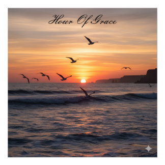 Where The Sky Meets The Wind - Hour Of Grace Photo Print
