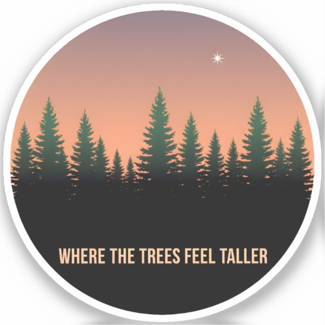 Where the Trees Feel Taller (Front)