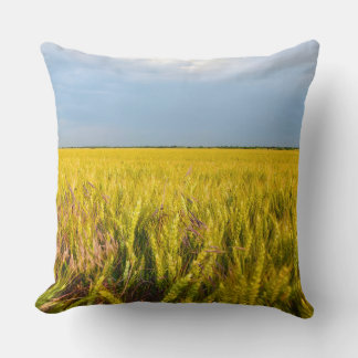 Where the Wheat Dances with the Wind - Wild Nature Cushion