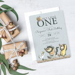 Where the Wild Things Are 1st Birthday Invitation<br><div class="desc">Invite all your family and friends to your child's 1st Birthday with these Where the Wild Things invitations. Personalise by adding all your party details!</div>