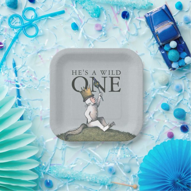 Where the Wild Things Are 1st Birthday Paper Plate (Party)