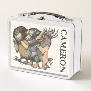 Where the Wild Things Are Add Your Name Metal Lunch Box