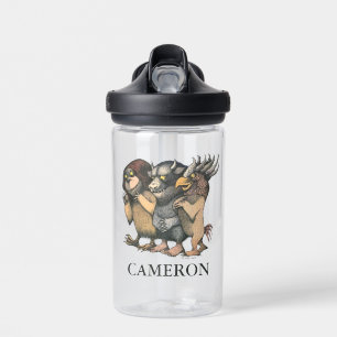 Where the Wild Things Are   Add Your Name Water Bottle