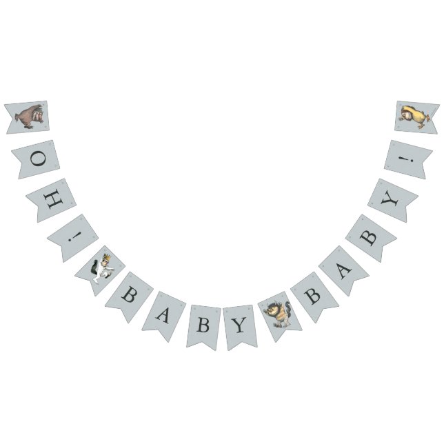 Where the Wild Things Are Baby Shower Bunting (All)