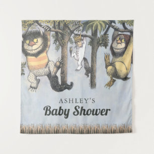 Where the Wild Things Are   Baby Shower Tapestry