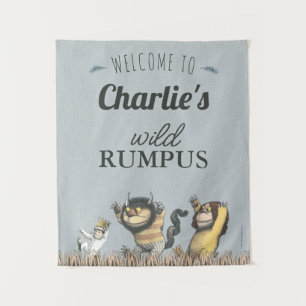Where the Wild Things Are - Birthday Welcome Tapestry