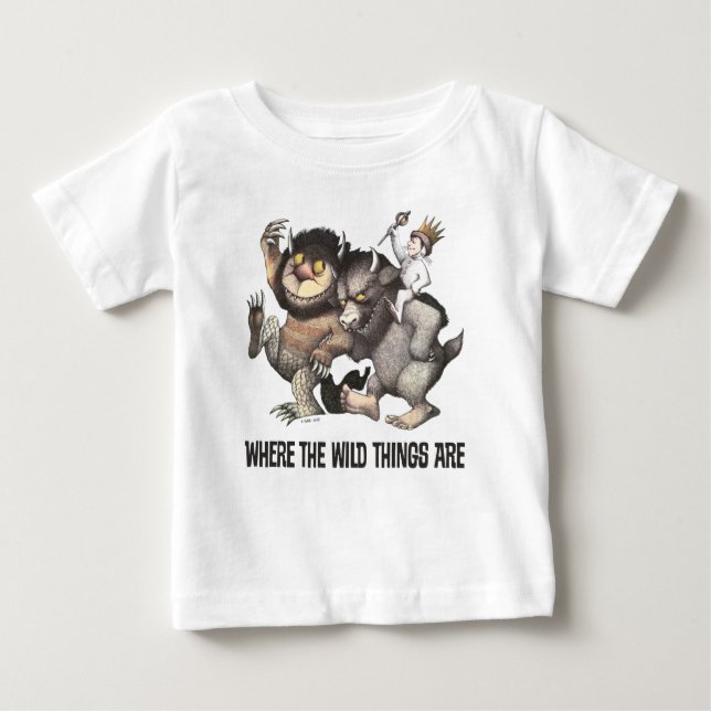 Where the Wild Things Are Characters Baby T-Shirt (Front)