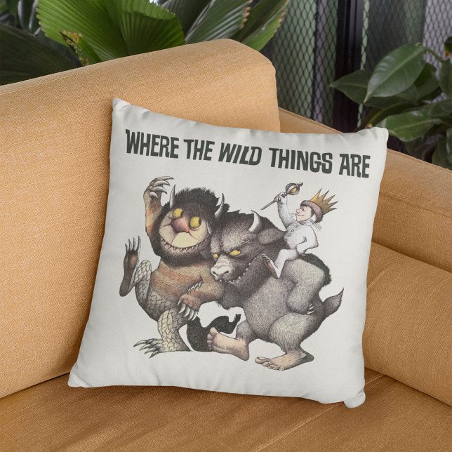 Where the Wild Things Are Characters Cushion (Pillow on chair)