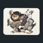 Where the Wild Things Are Characters Magnet<br><div class="desc">In the forty years since Max first cried "Let the Wild Rumpus Start, " Maurice Sendak's classic picture book Where the Wild Things Are has become one of the most highly acclaimed and best-loved children's books of all time.</div>