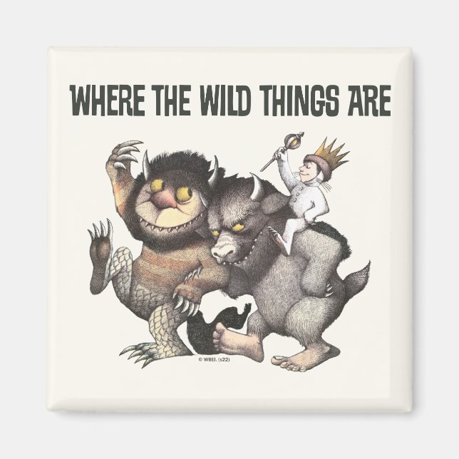 Where the Wild Things Are Characters Magnet (Front)