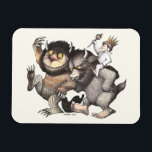 Where the Wild Things Are Characters Magnet<br><div class="desc">In the forty years since Max first cried "Let the Wild Rumpus Start, " Maurice Sendak's classic picture book Where the Wild Things Are has become one of the most highly acclaimed and best-loved children's books of all time.</div>