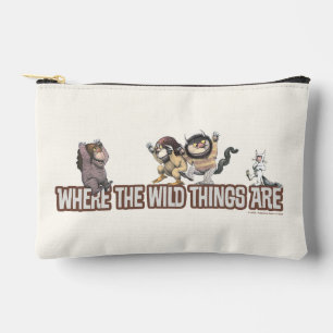 Where the Wild Things Are Characters on Logo Accessory Pouch