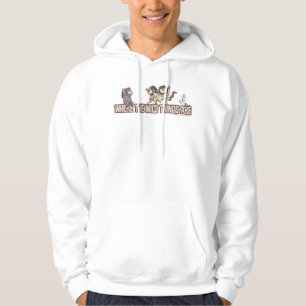 Where the Wild Things Are Characters on Logo Hoodie