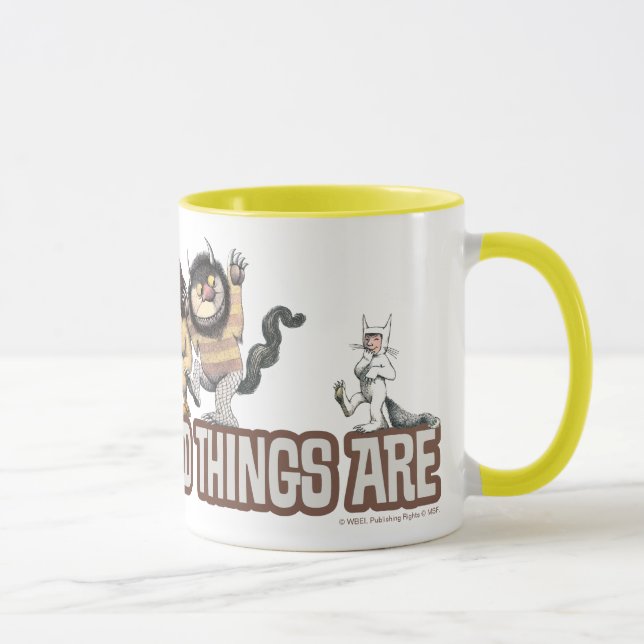 Where the Wild Things Are Characters on Logo Mug (Right)