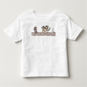 Where the Wild Things Are Characters on Logo Toddler T-Shirt