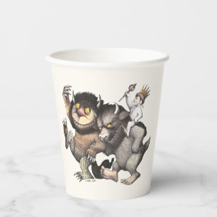Where the Wild Things Are Characters Paper Cups