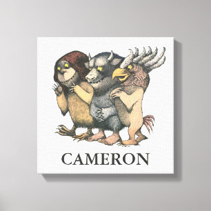 Where the Wild Things Are Creatures Canvas Print
