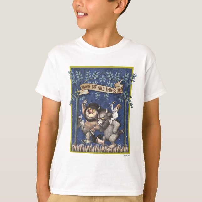 Where the Wild Things Are Graphic T-Shirt (Front)