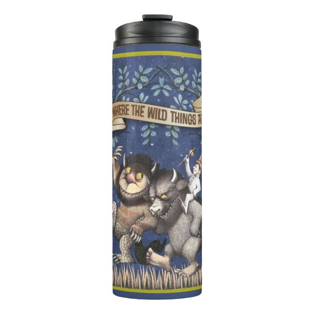 Where the Wild Things Are Graphic Thermal Tumbler (Front)