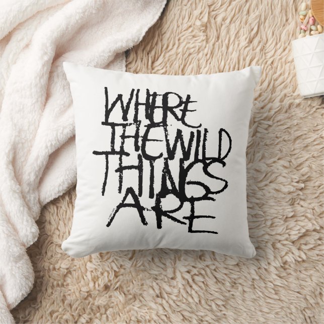 Where the Wild Things Are | Handwritten Cushion (Blanket)