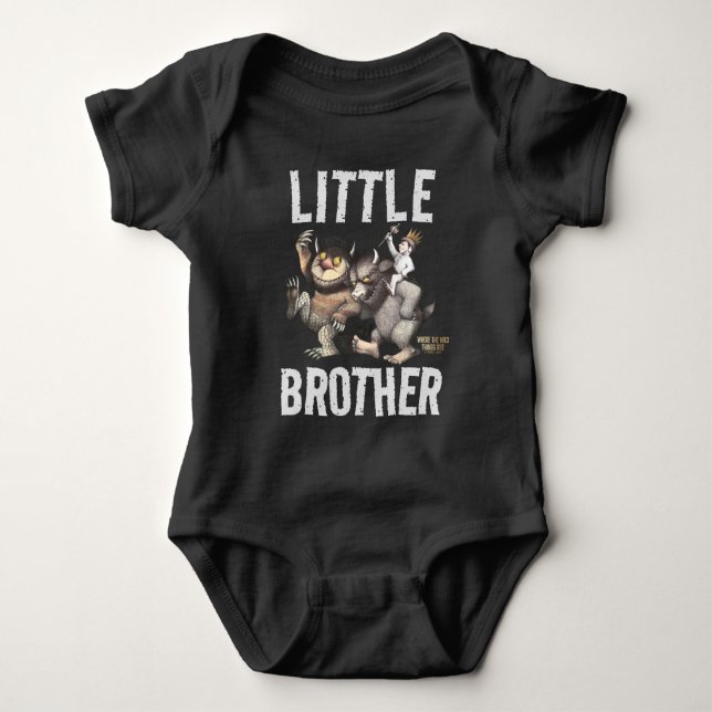 Where the Wild Things Are | Little Brother Baby Bodysuit (Front)