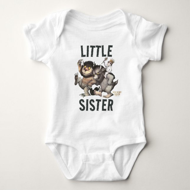 Where the Wild Things Are | Little Sister Baby Bodysuit (Front)