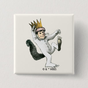 Where the Wild Things Are Max 15 Cm Square Badge