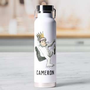 Where the Wild Things Are Max Add Your Name Water Bottle
